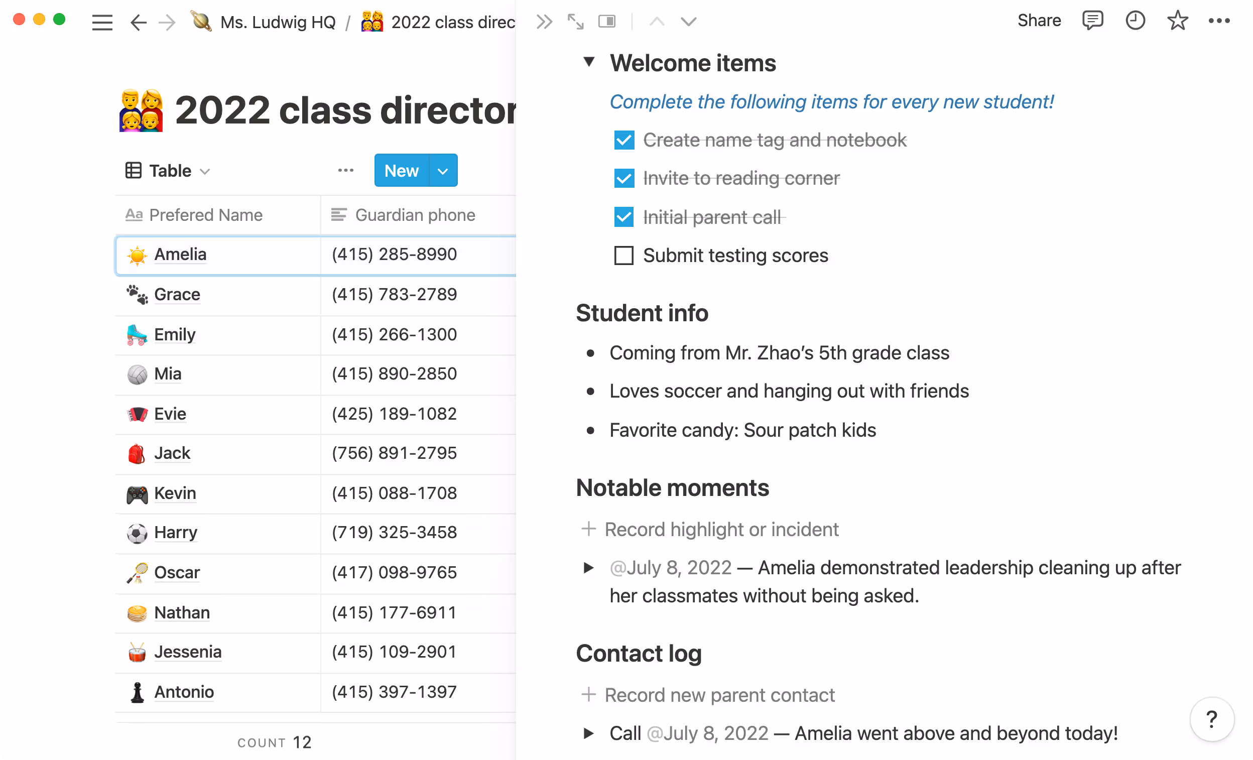 A single source of truth for all student information.