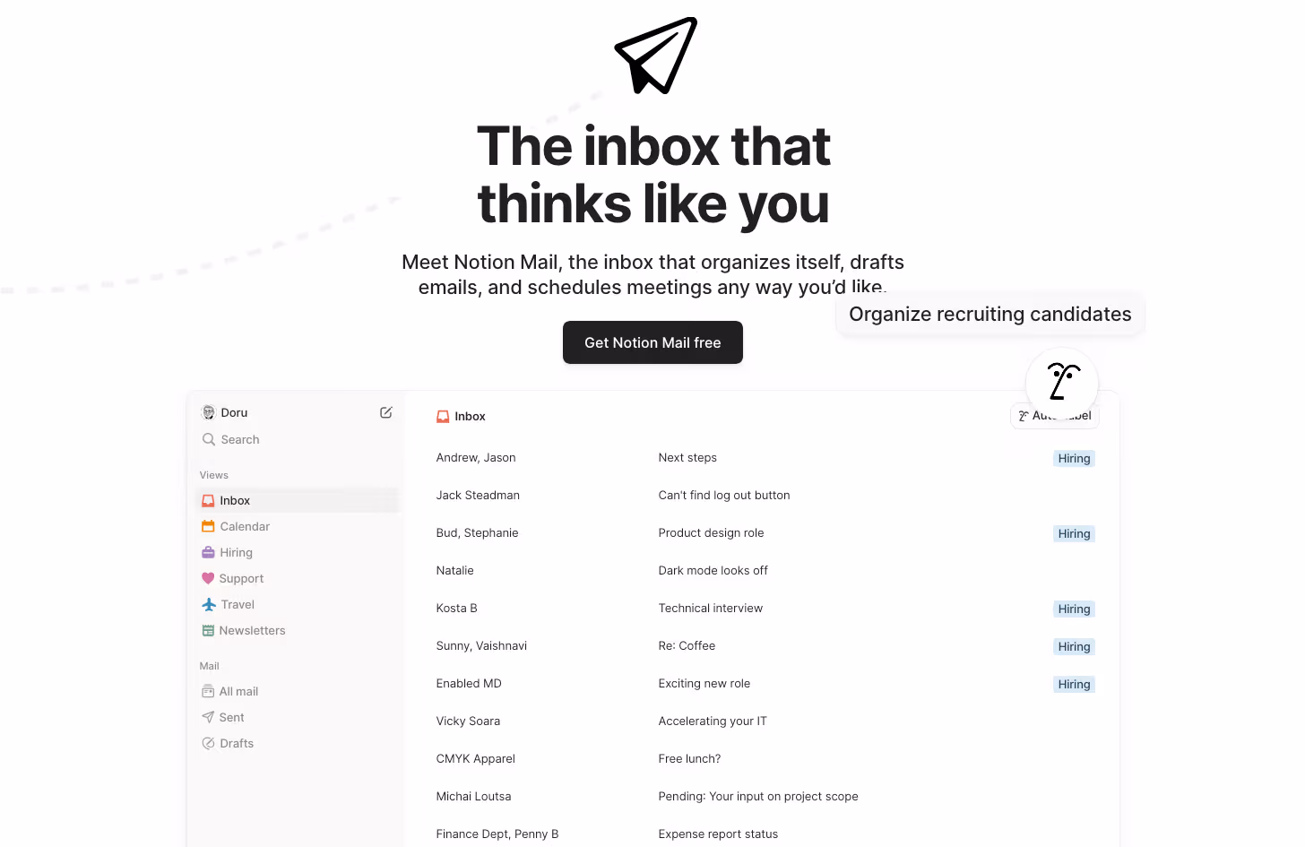 Notion Mail