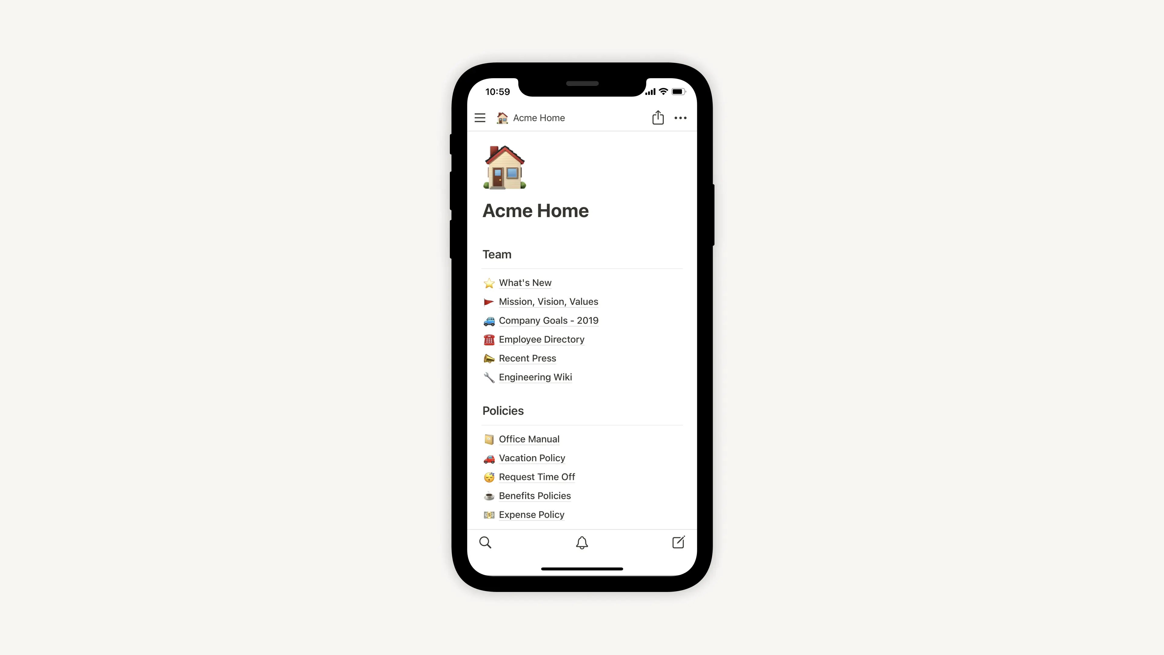 Notion for mobile - hero